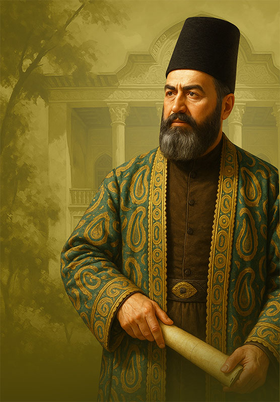 تصویرسازی چهره امیرکبیر